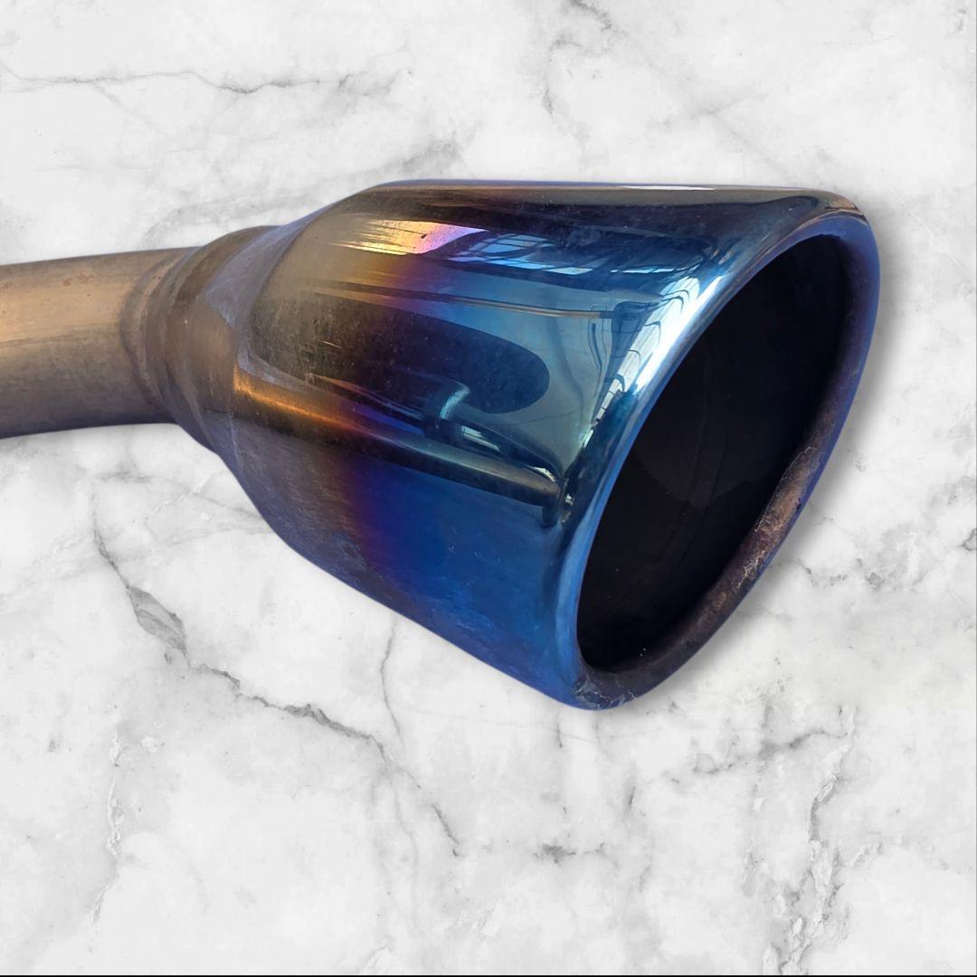 JB64ジムニー 社外スポーツリヤマフラー ブルーグラデーション