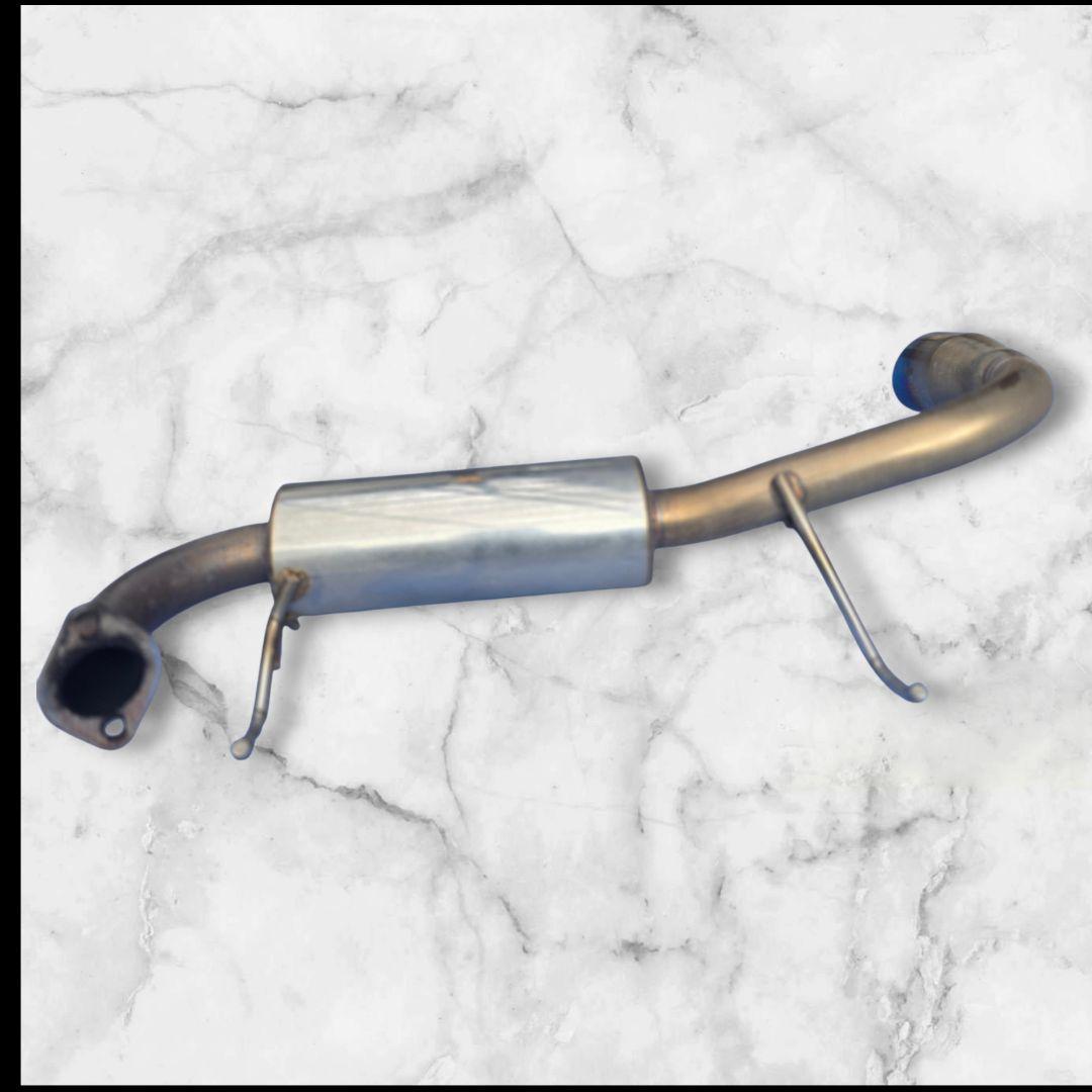 JB64ジムニー 社外スポーツリヤマフラー ブルーグラデーション