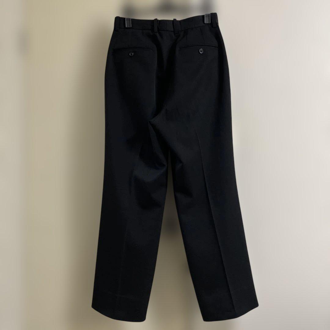 パンツ VINTAGE SOFT GABARDINE TUCKED TROUSERS