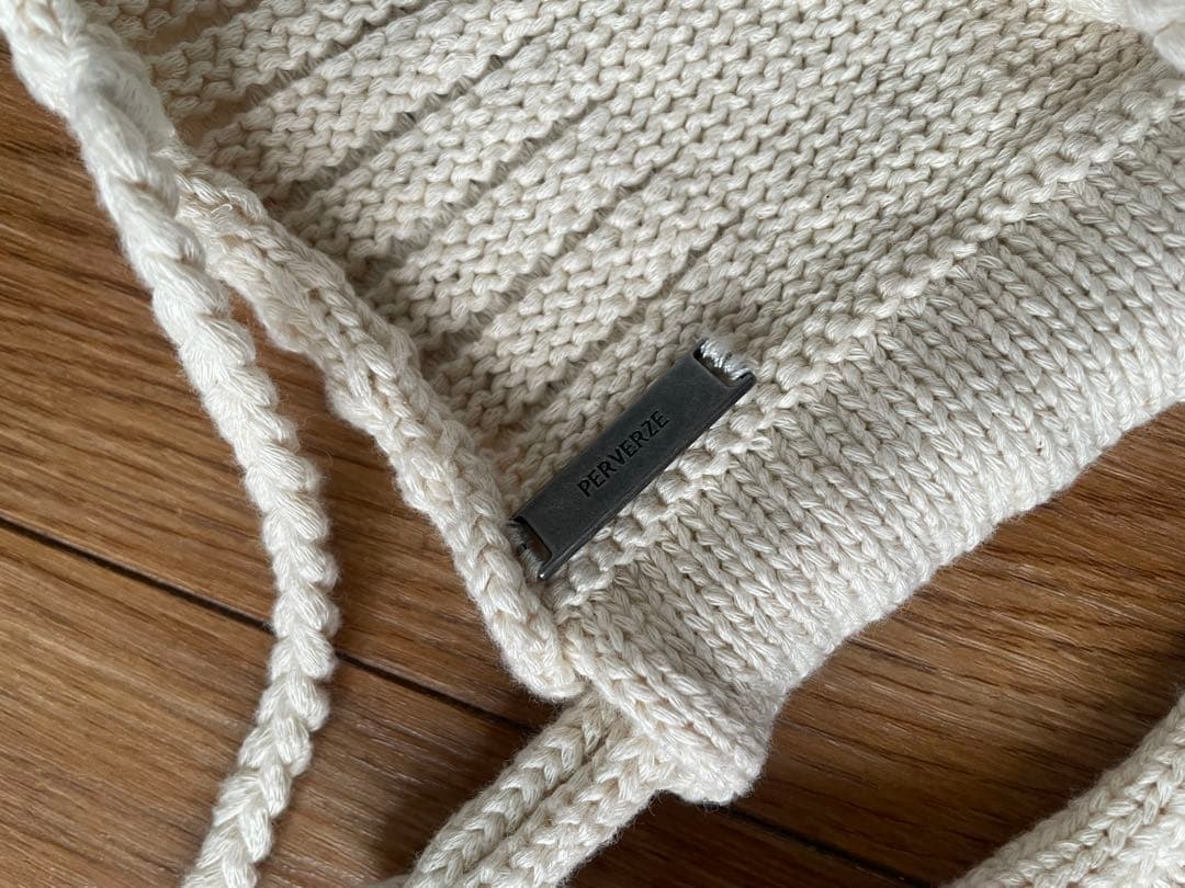 【PERVERZE/パーパーズ】Rib Cage Bustier 白