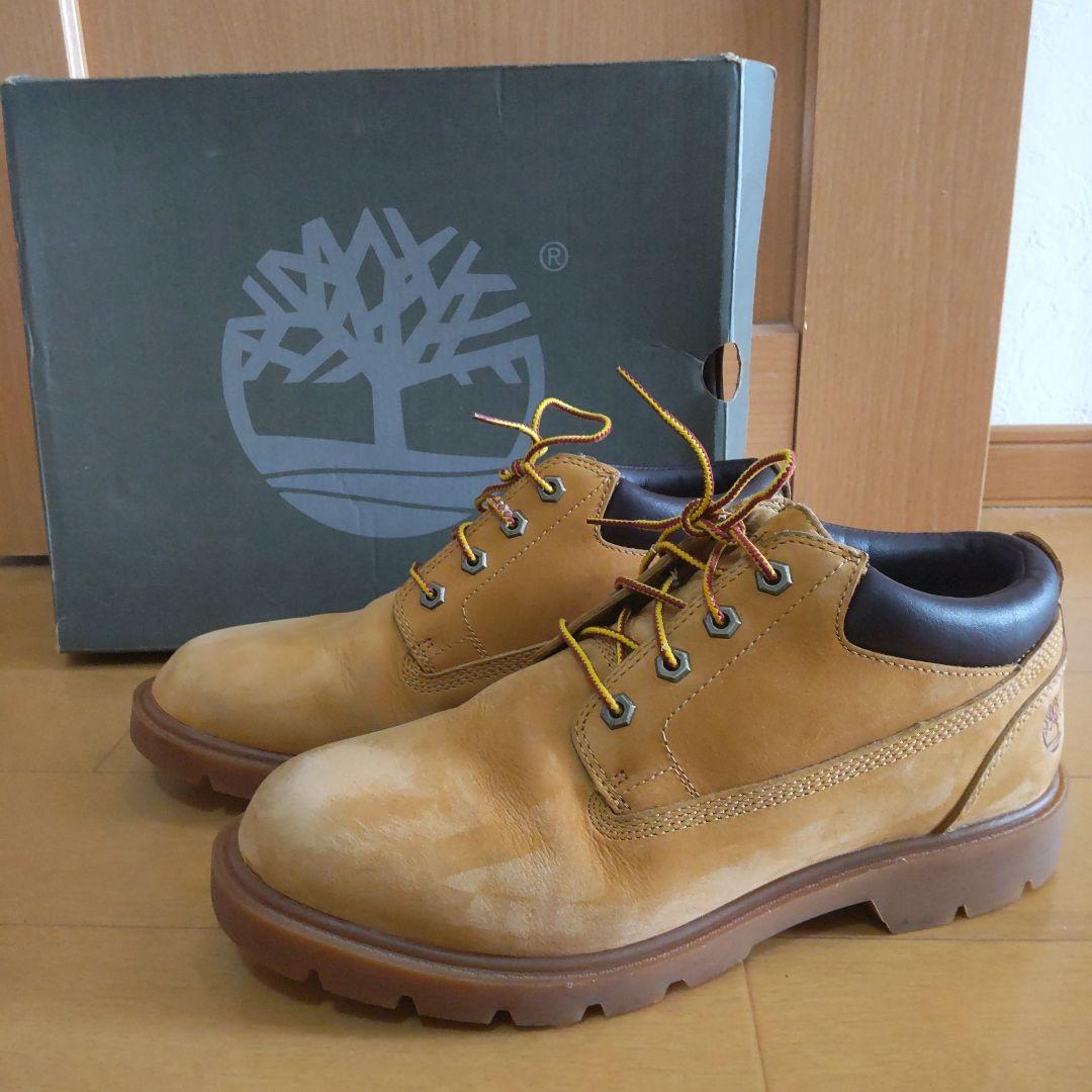 【ケア済】Timberland イエローブーツ ミッド