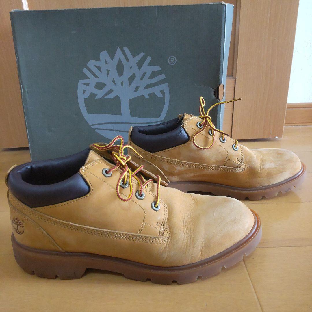 【ケア済】Timberland イエローブーツ ミッド
