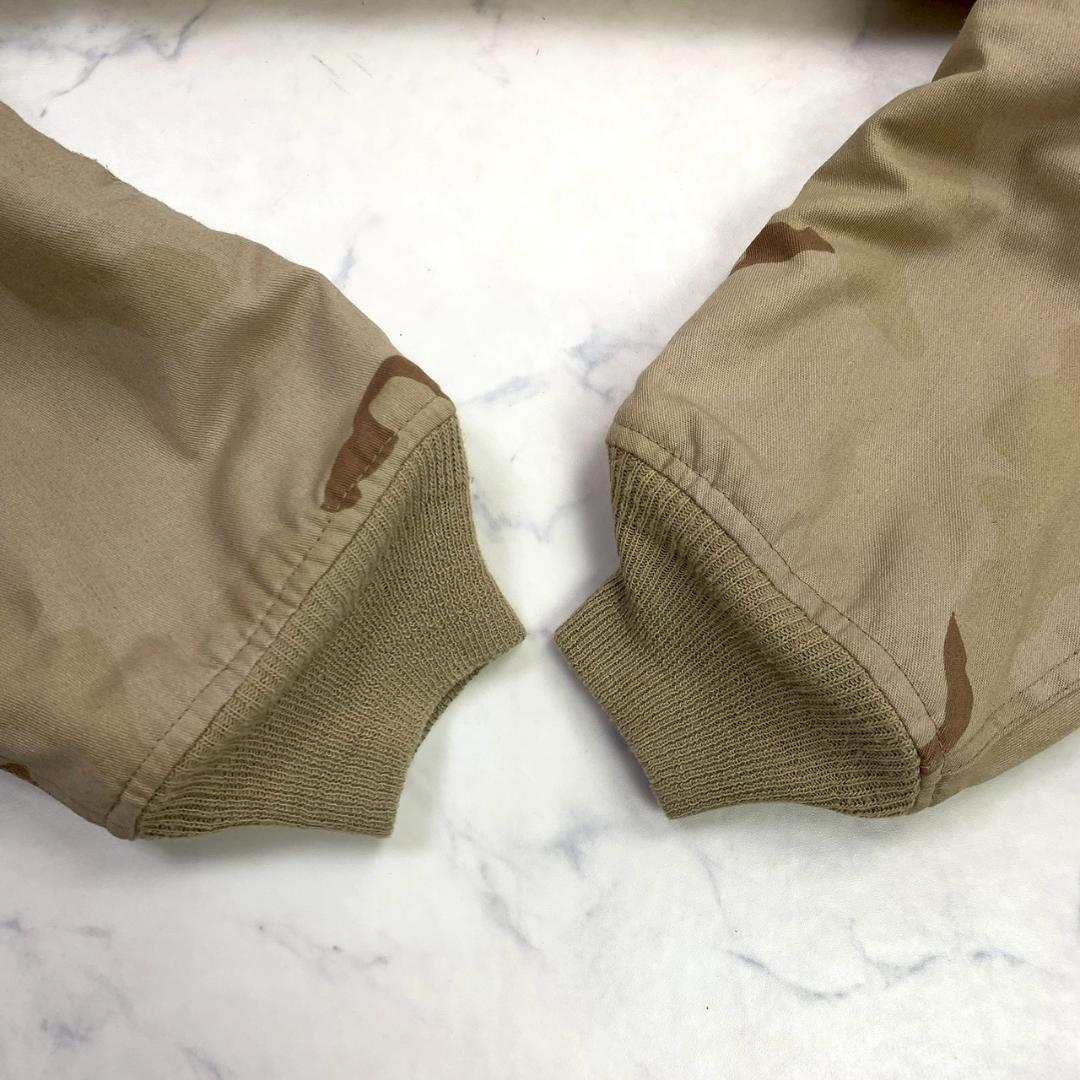 デザートカモ 80s USA製 ALPHA MA-1 コットン L　D976