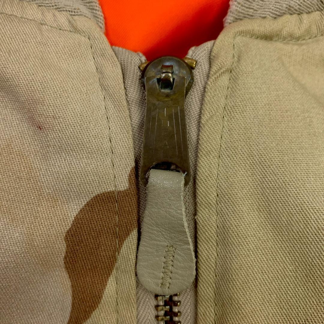 デザートカモ 80s USA製 ALPHA MA-1 コットン L　D976