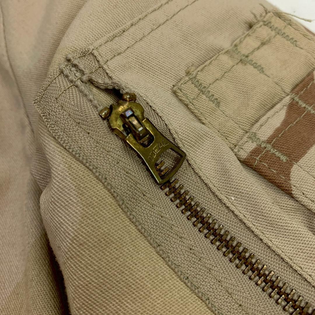 デザートカモ 80s USA製 ALPHA MA-1 コットン L　D976