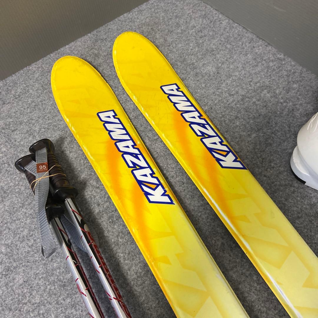 ★メンテナンス済 子供スキーセット　身長130~140cm前後のお子様向け