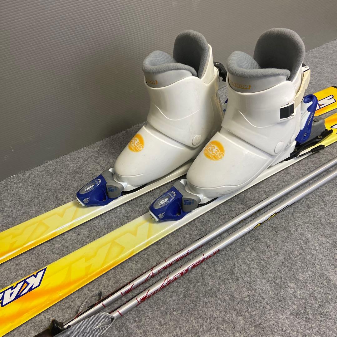 ★メンテナンス済 子供スキーセット　身長130~140cm前後のお子様向け