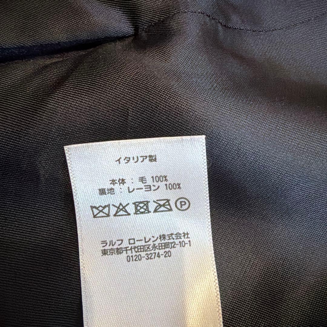 ラルフローレン　フォーマルジャケット　紺ブレザー　イタリア製　金ボタン