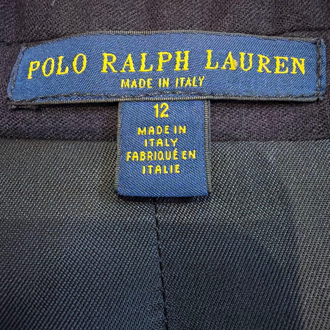 ラルフローレン　フォーマルジャケット　紺ブレザー　イタリア製　金ボタン