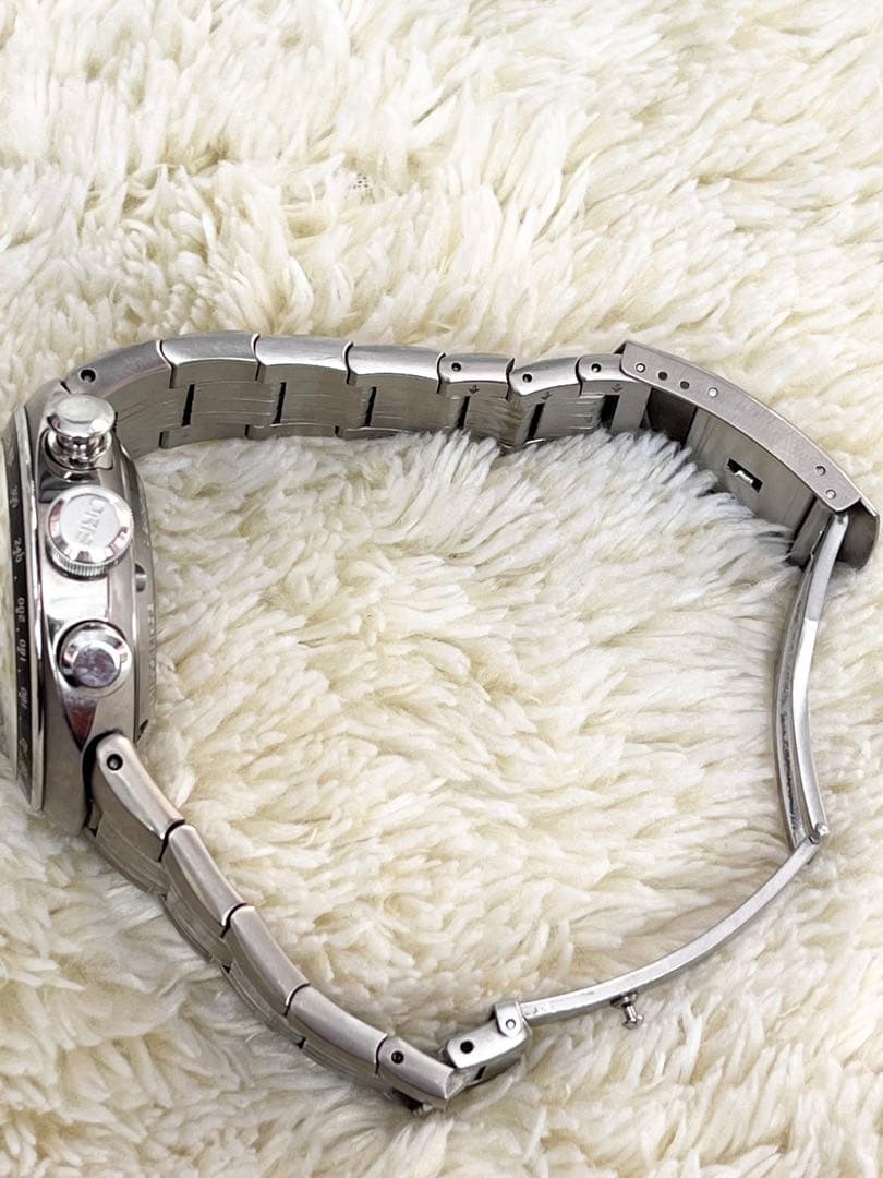 箱ギャラ有り 希少 オリス TT3 チタン クロノグラフ 自動巻