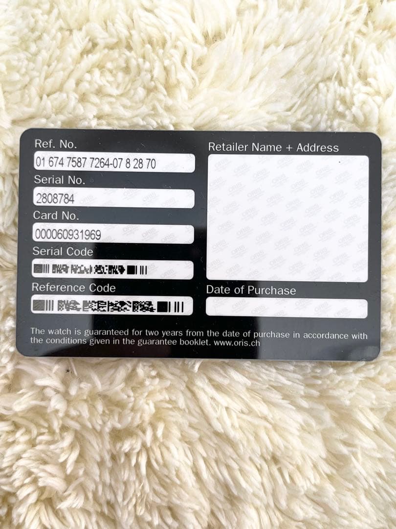 箱ギャラ有り 希少 オリス TT3 チタン クロノグラフ 自動巻