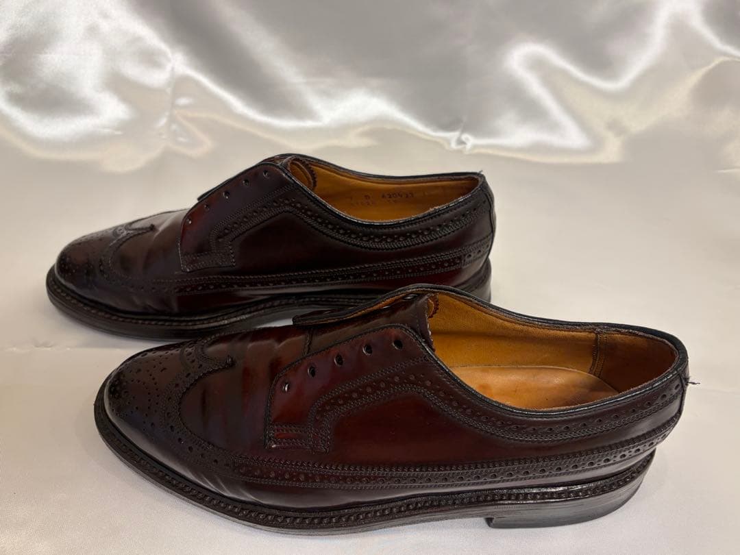 FLORSHEIMウィングチップ コードバン
