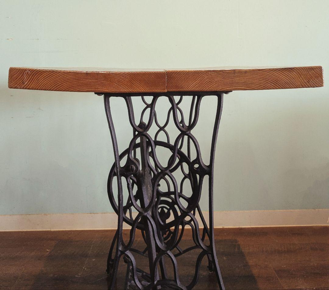 SINGER アンティークミシン台テーブル