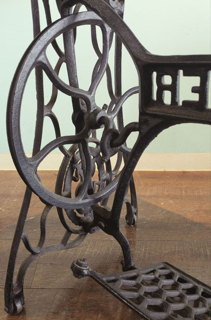 SINGER アンティークミシン台テーブル