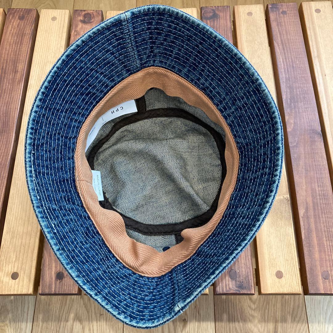 CPH×カワシマタカヒロ　別注　フルバケットハットデニム　キネマ　kinema