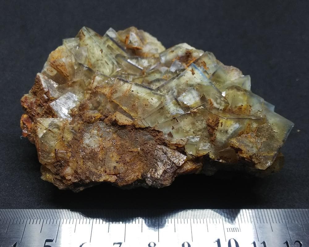 348 ブルーゾーニング×イエロー フローライト ドイツ産