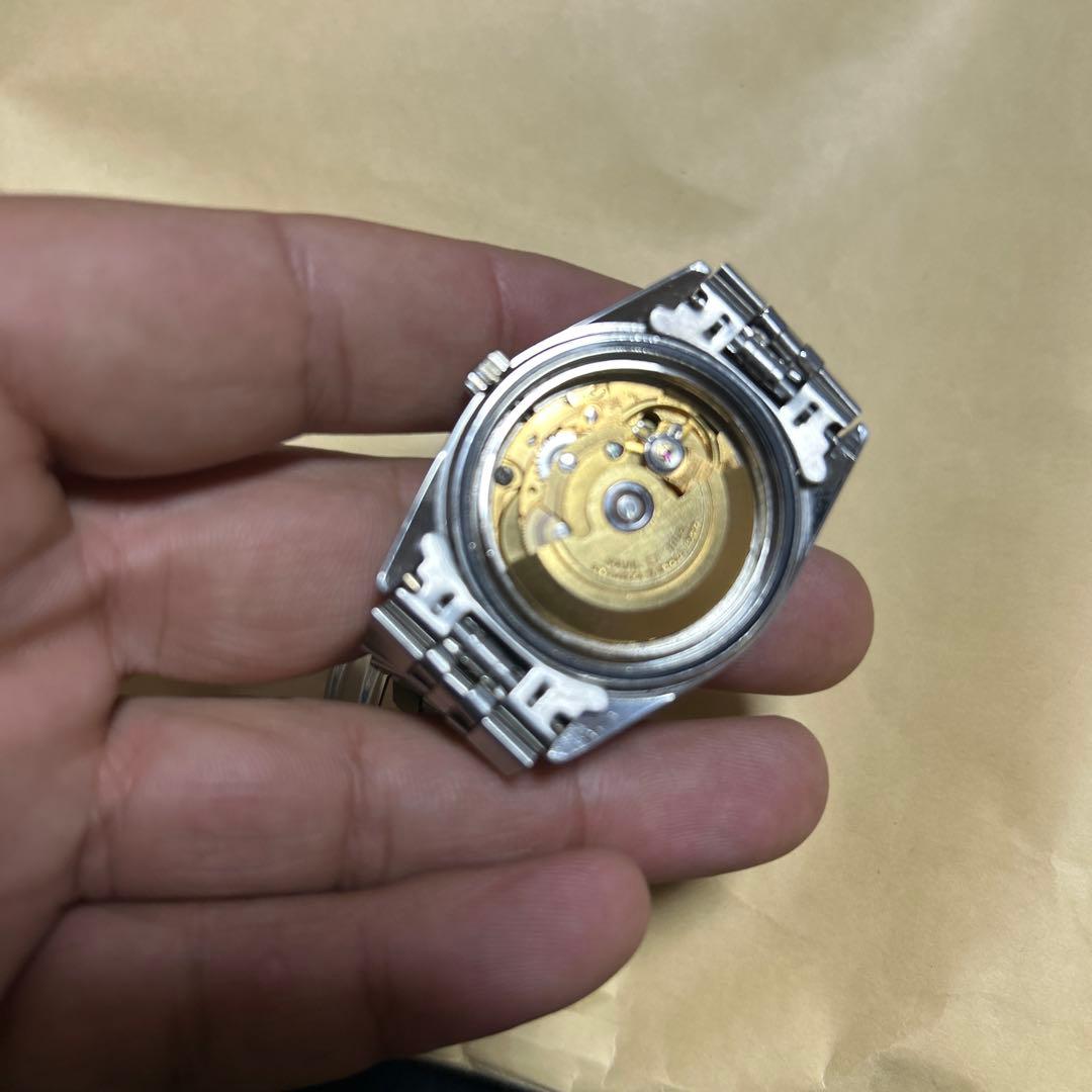 も*ん様 中古メンズTITUSブランド自動巻き腕時計