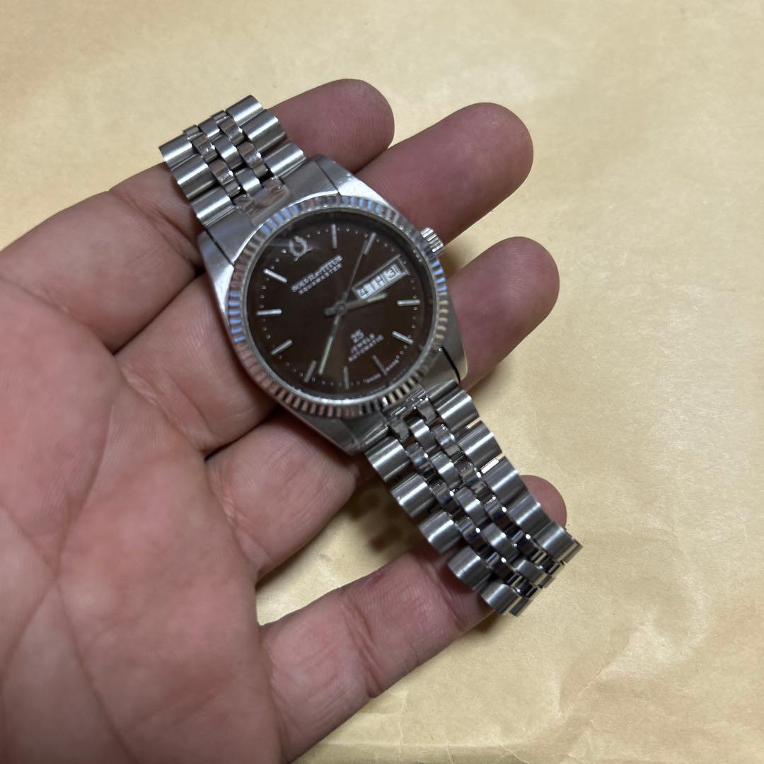 も*ん様 中古メンズTITUSブランド自動巻き腕時計