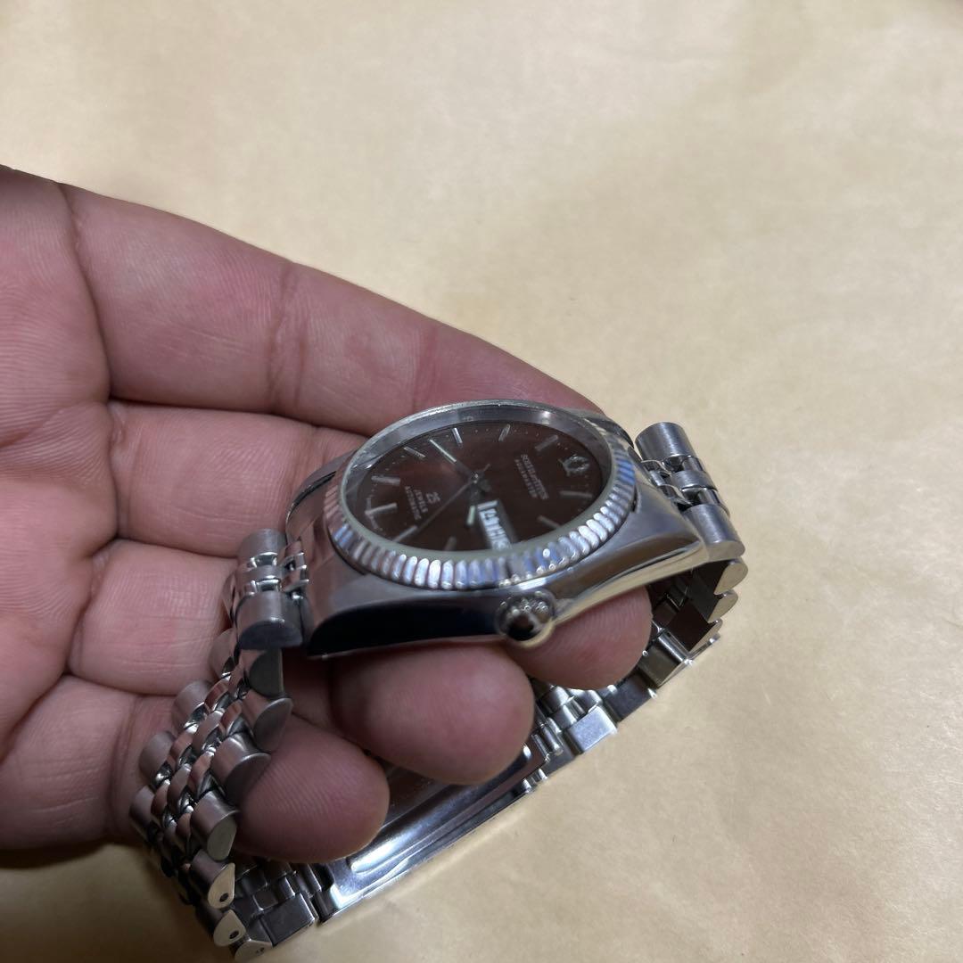 も*ん様 中古メンズTITUSブランド自動巻き腕時計