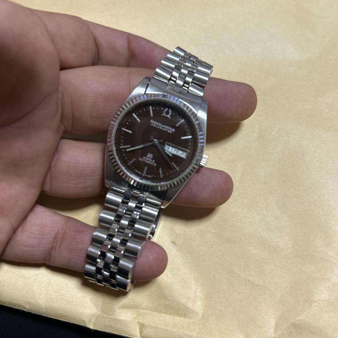 も*ん様 中古メンズTITUSブランド自動巻き腕時計