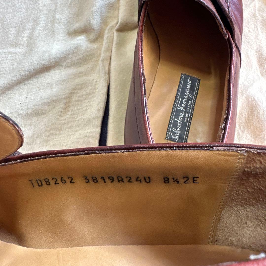 Salvatore Ferragamo ブラウン ローファー