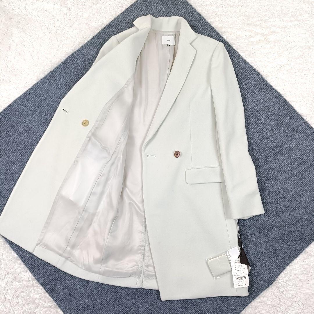 未使用 ソブ ダブルスタンダードクロージング チェスターコート アースカラー