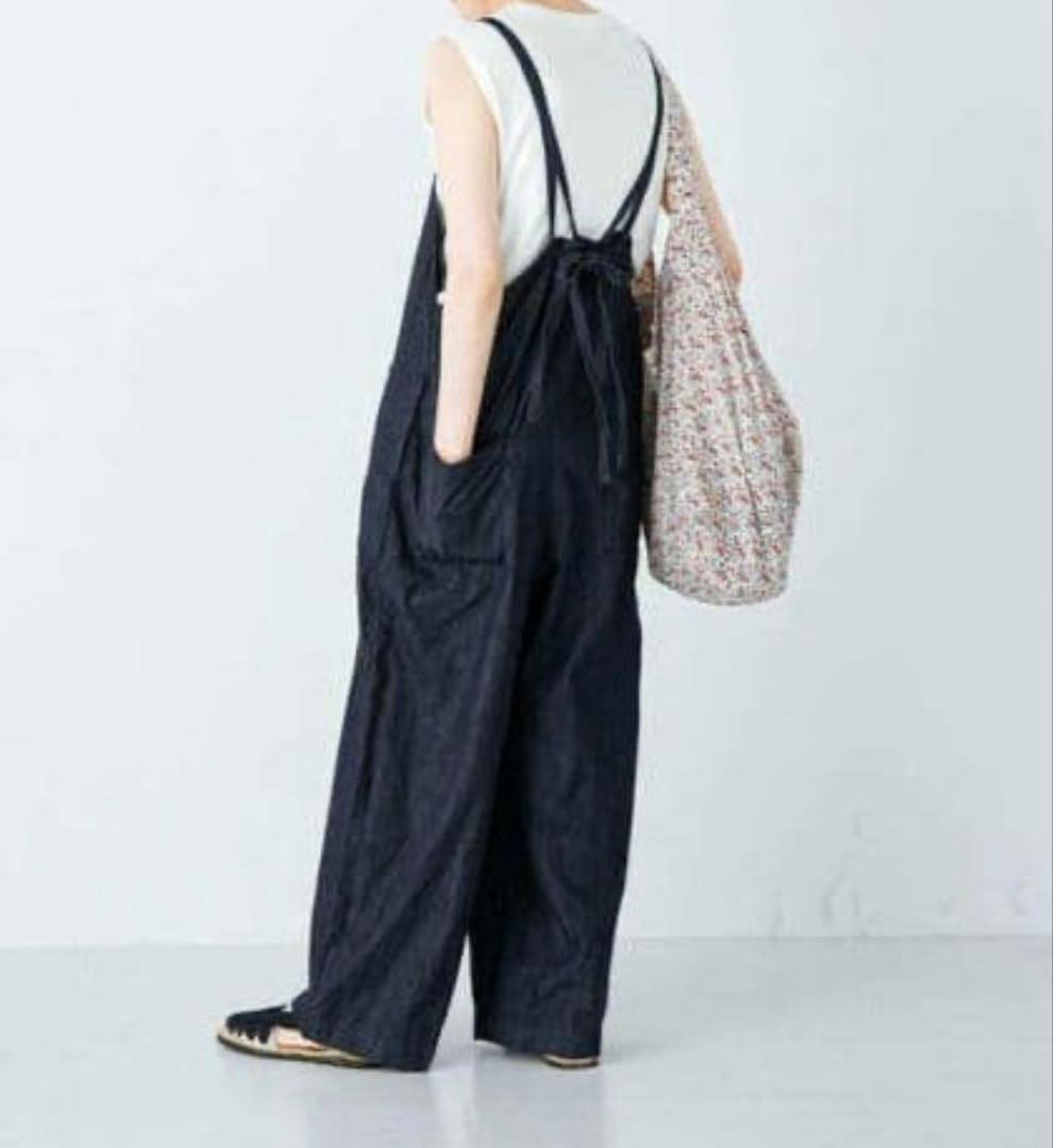 かぐれ　デニムイージーサロペット　オールインワン