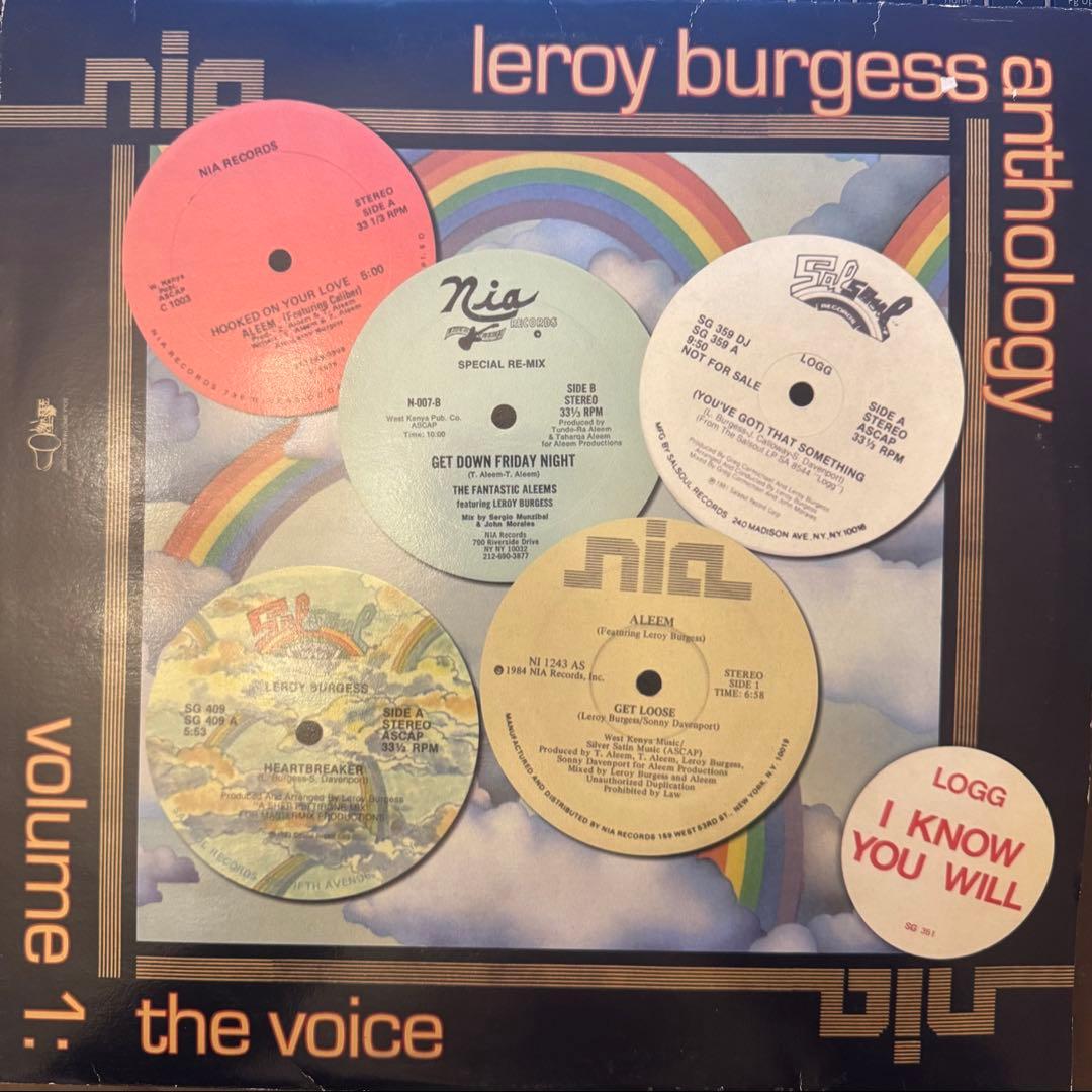 洋楽 Leroy Burgess Anthology - Volume 1
