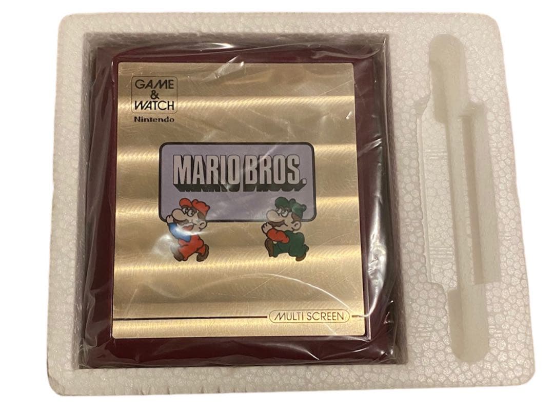 美品　任天堂GAME&WATCH MULTI SCREEN MARIO BROS