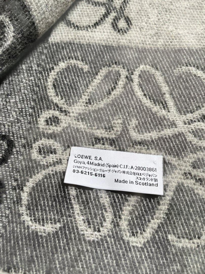 LOEWE ロエベ アナグラムマフラー