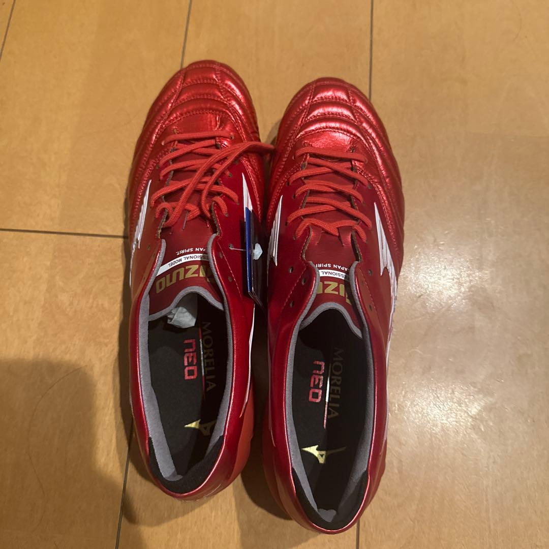 Mizuno モレリア Neo4JAPANレッド28cm
