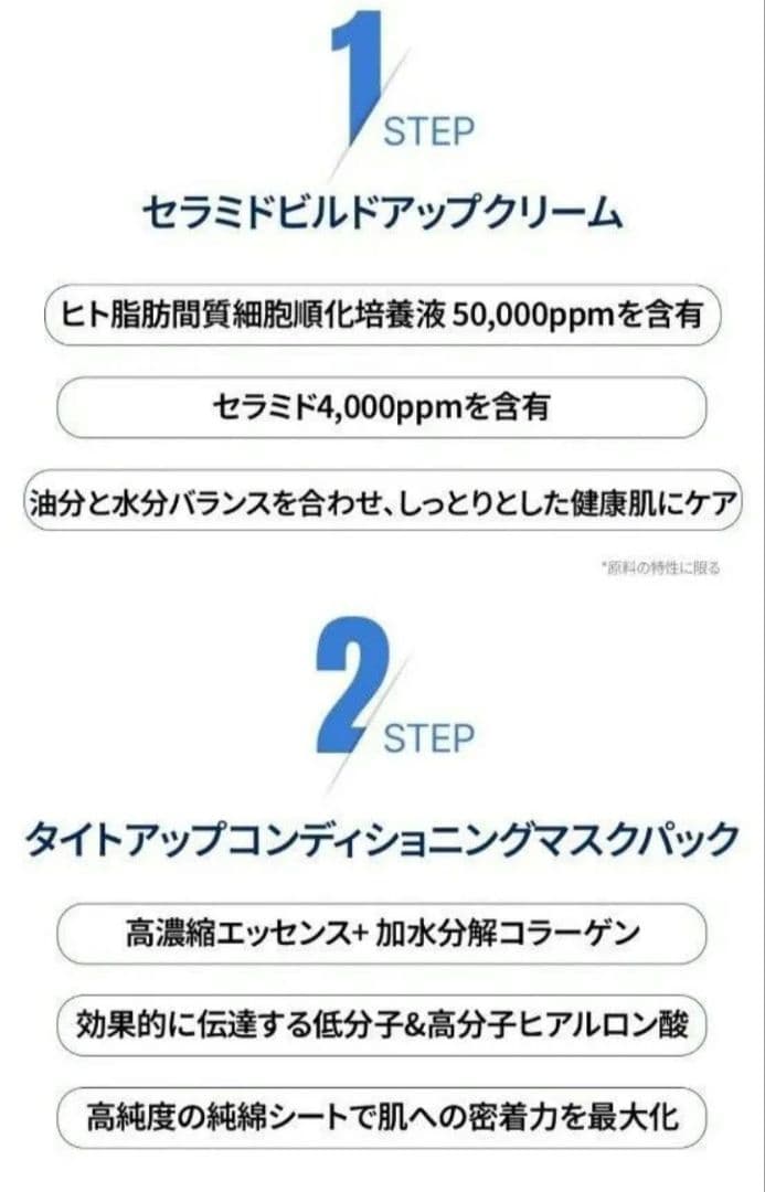 【10枚】CellCutis セルキュティス　シナジー 2ステップ マスク