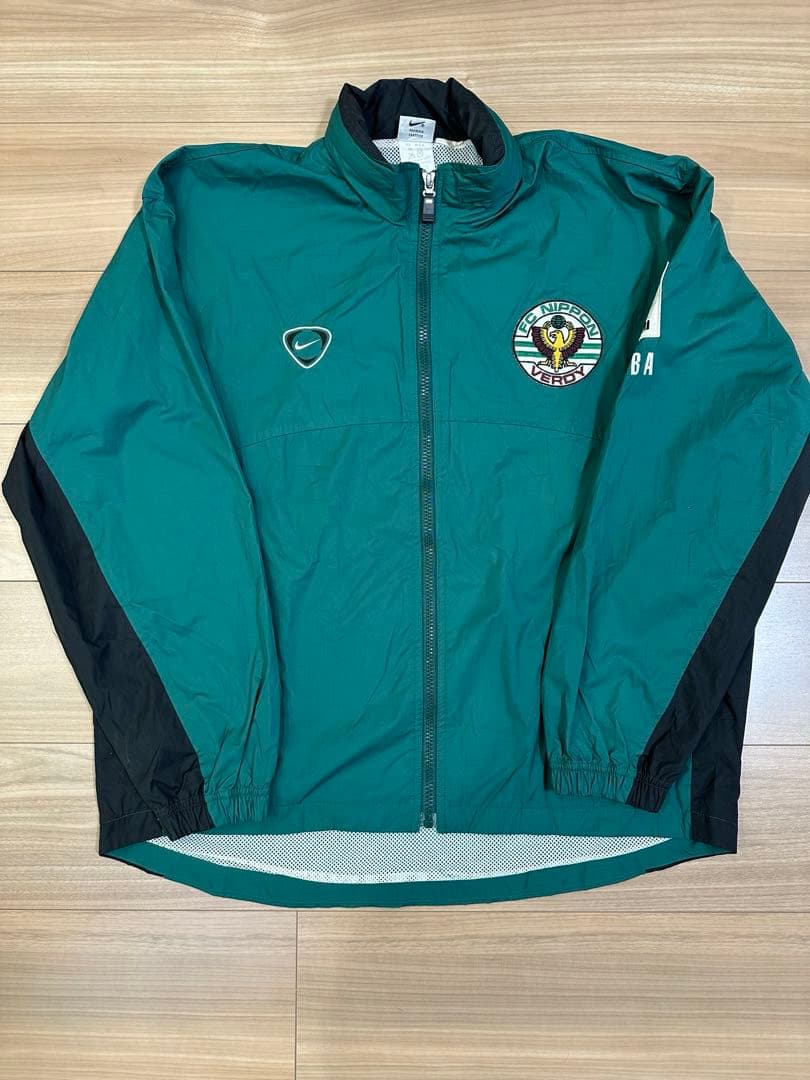 東京ヴェルディ選手支給品　ナイロンジャージ　01年製NIKE白タグ　上下セット