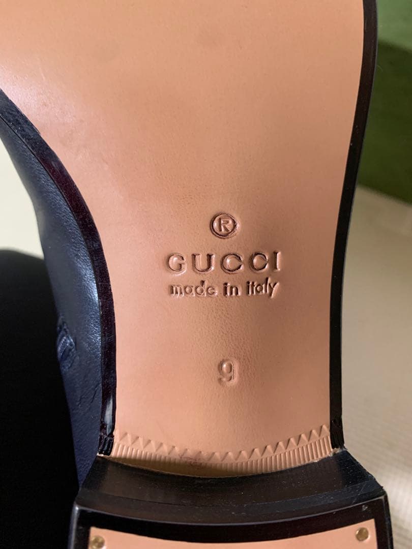 新品未使用　GUCCI バイカラーアンクルブーツ