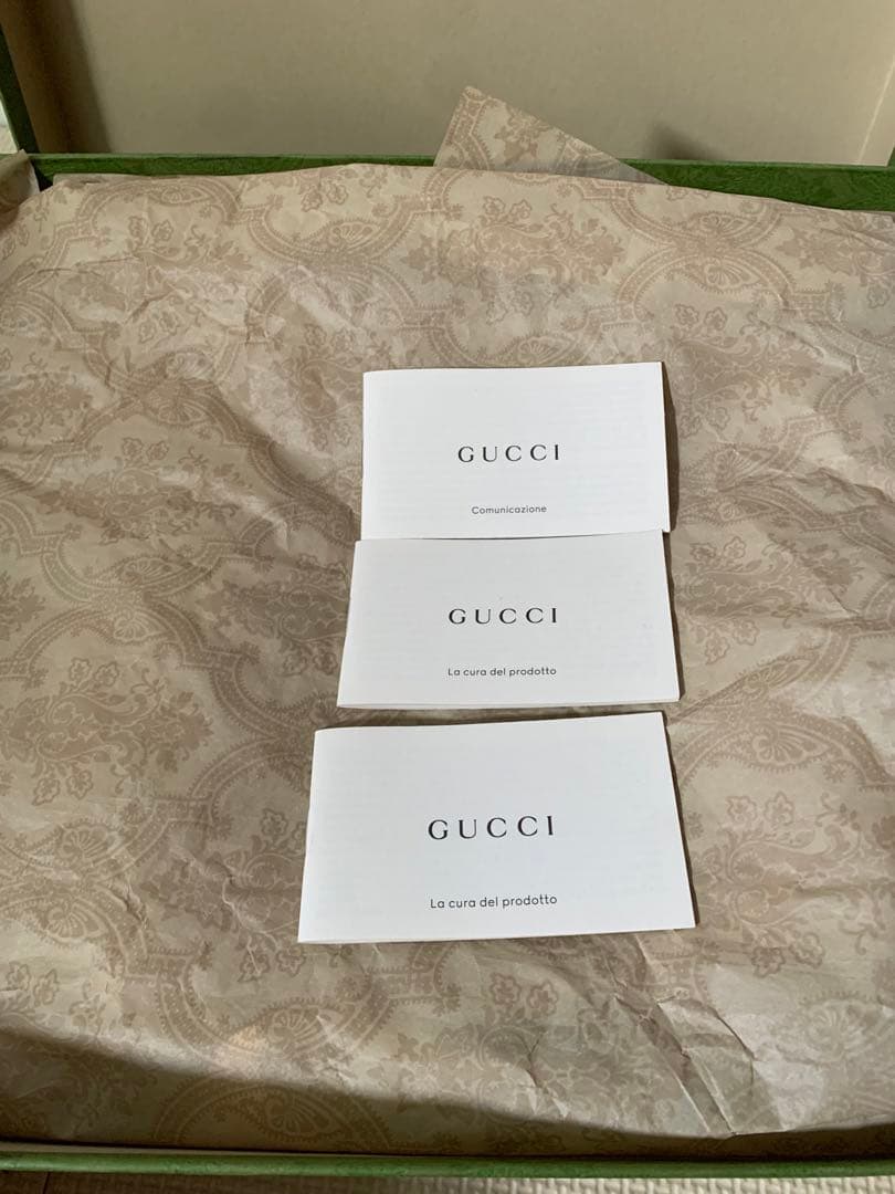 新品未使用　GUCCI バイカラーアンクルブーツ