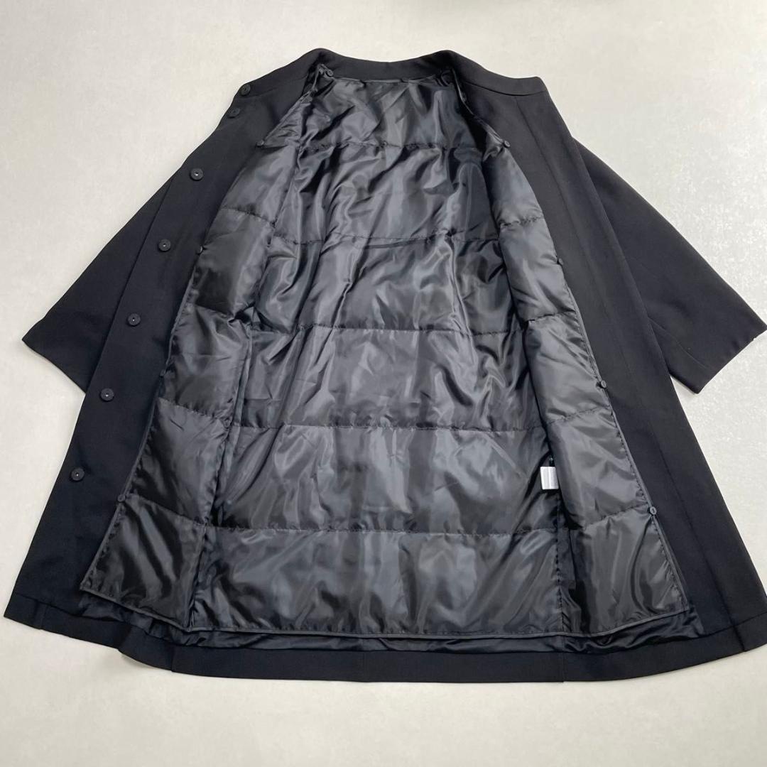 美品 MINAKO YOKOMORI コクーンコート ダウンライナー付き M