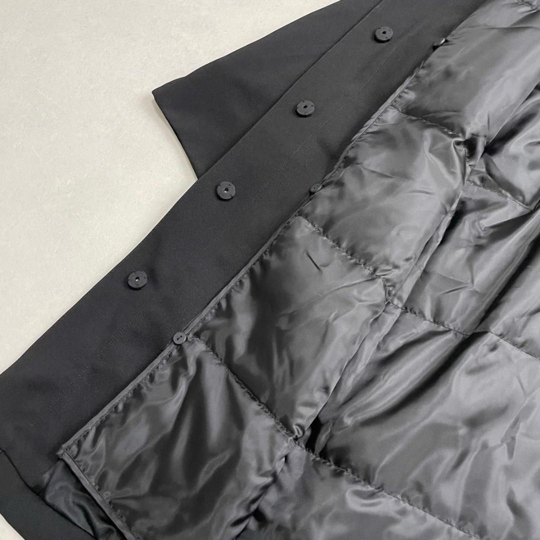 美品 MINAKO YOKOMORI コクーンコート ダウンライナー付き M