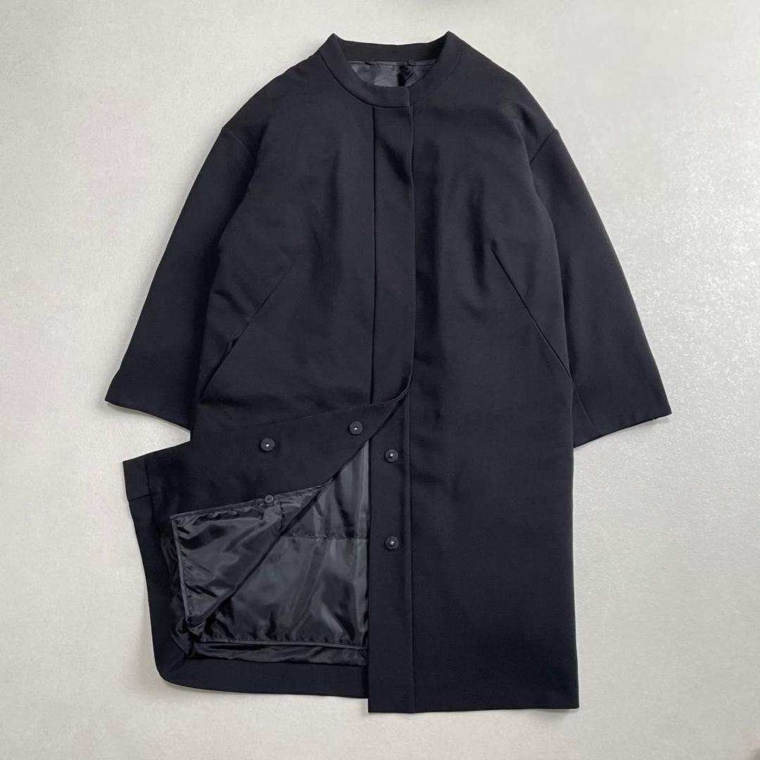 美品 MINAKO YOKOMORI コクーンコート ダウンライナー付き M