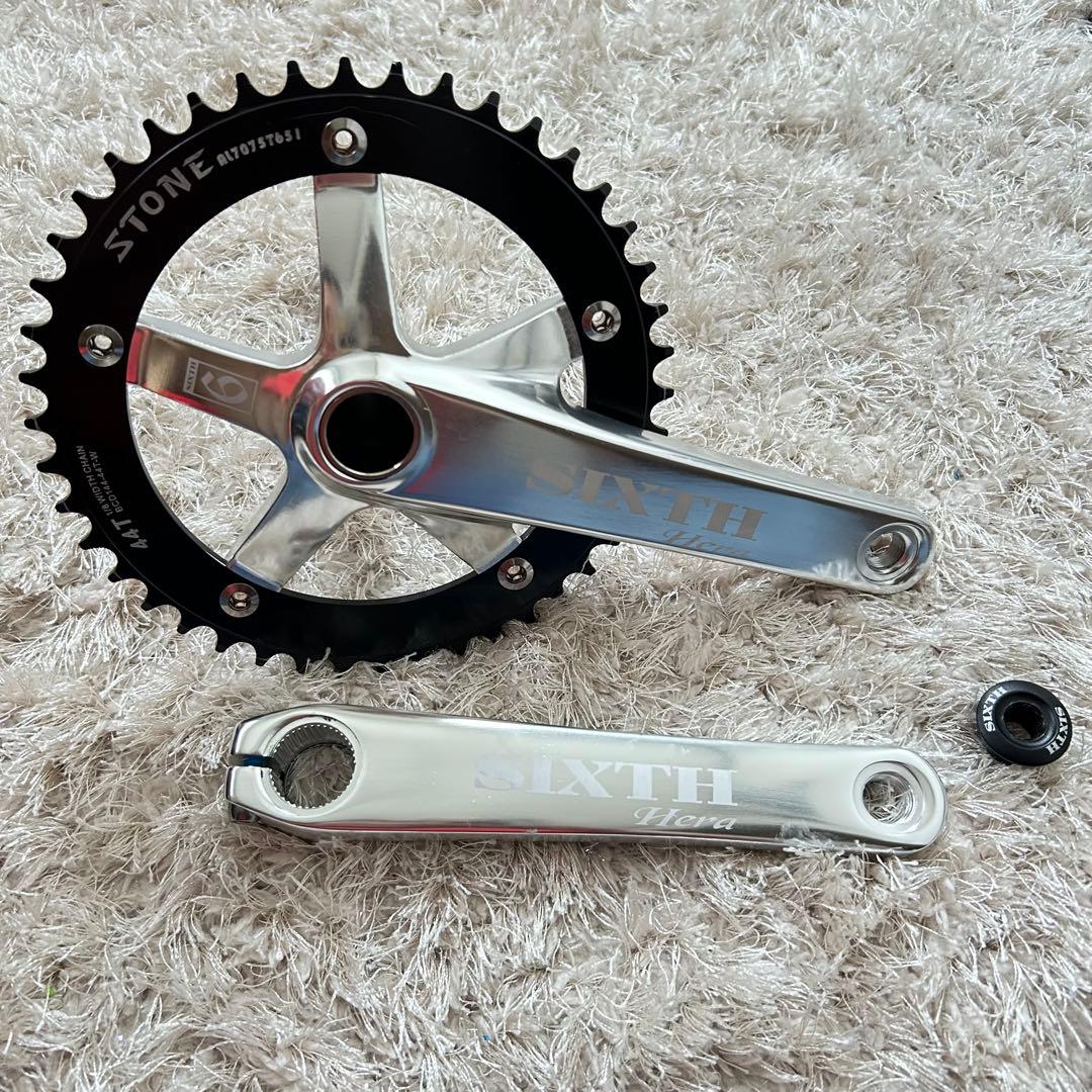 SIXTH Hera ピスト用ダイレクトクランクセット