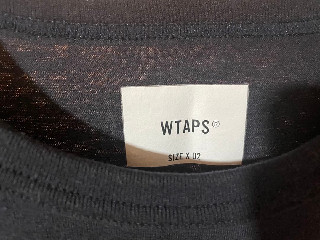 WTAPS 251ATDT-CMS18 NAVY 長袖カットソー美品