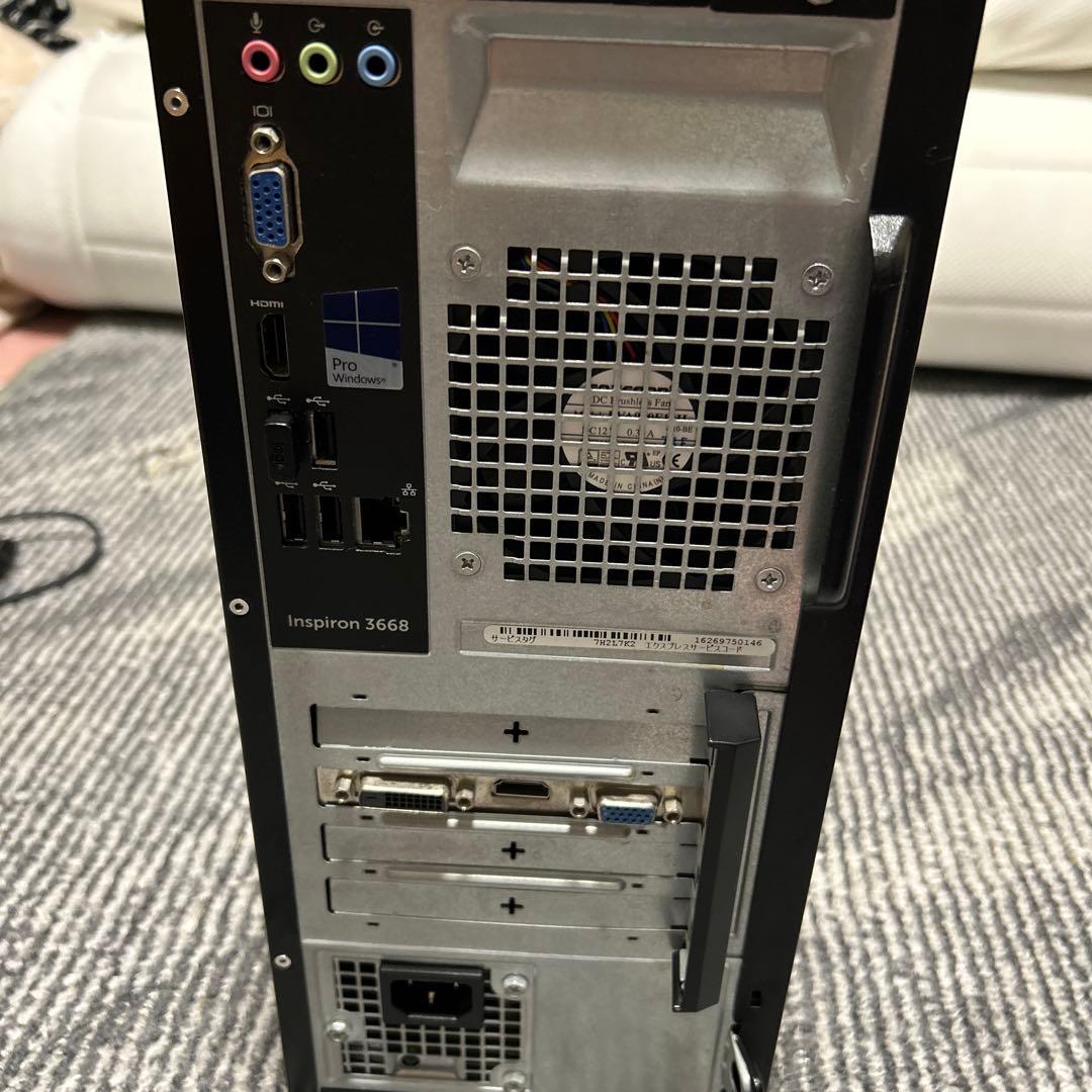 【デスクトップPC】i5-7400 SSD480GB メモリ16GB GT730