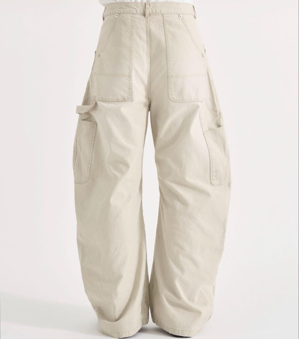 パンツ CONZ DUCK DOUBLE KNEE CURVED LEG PANTS