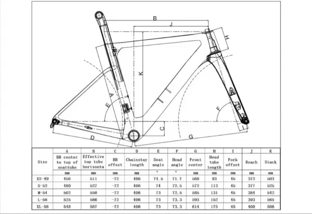 中華カーボンフレーム