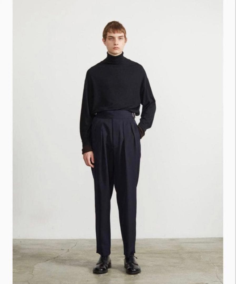 The CLASIK GURKHA TROUSER 黒緑46 M