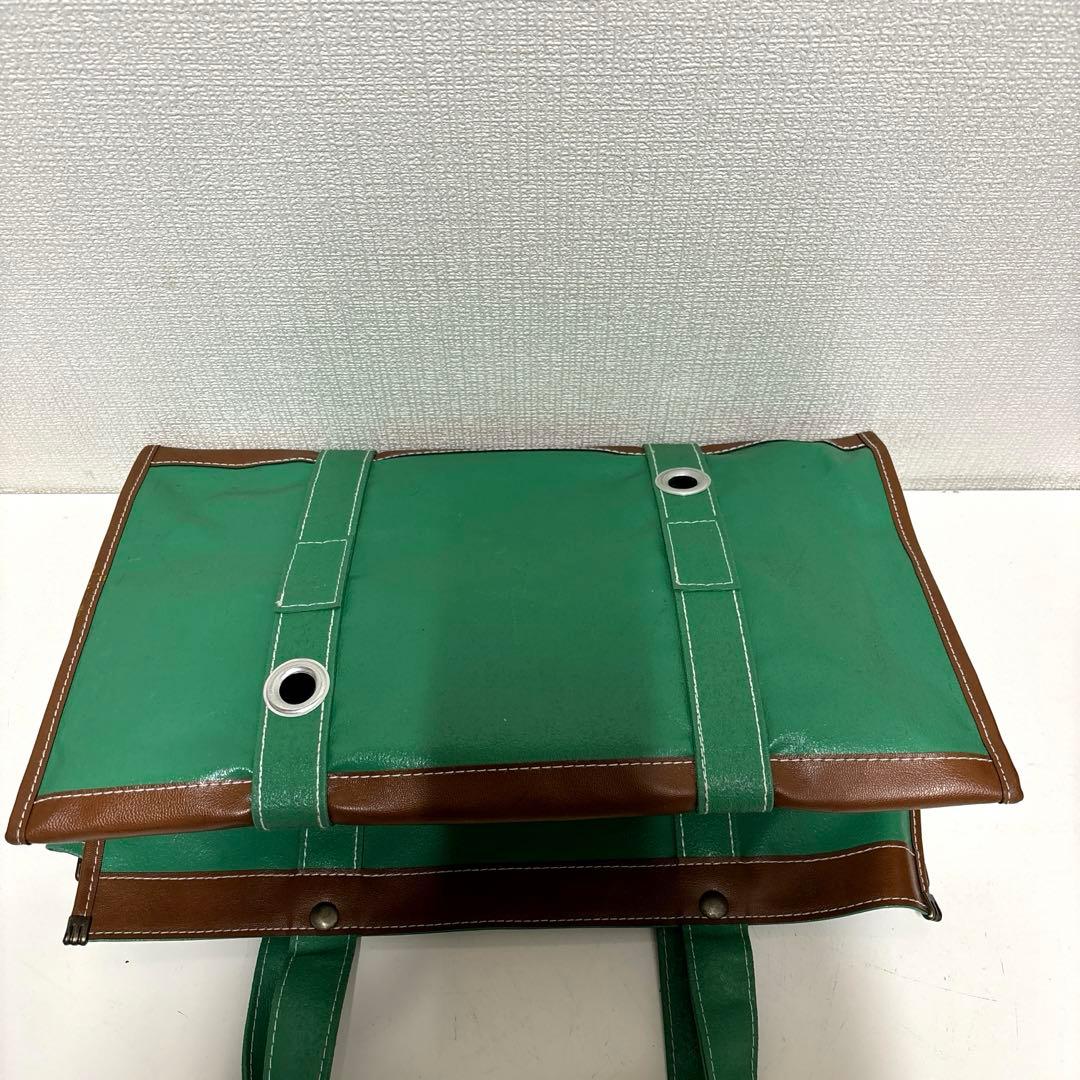 昭和レトロ•雪印牛乳牛乳配達用鞄