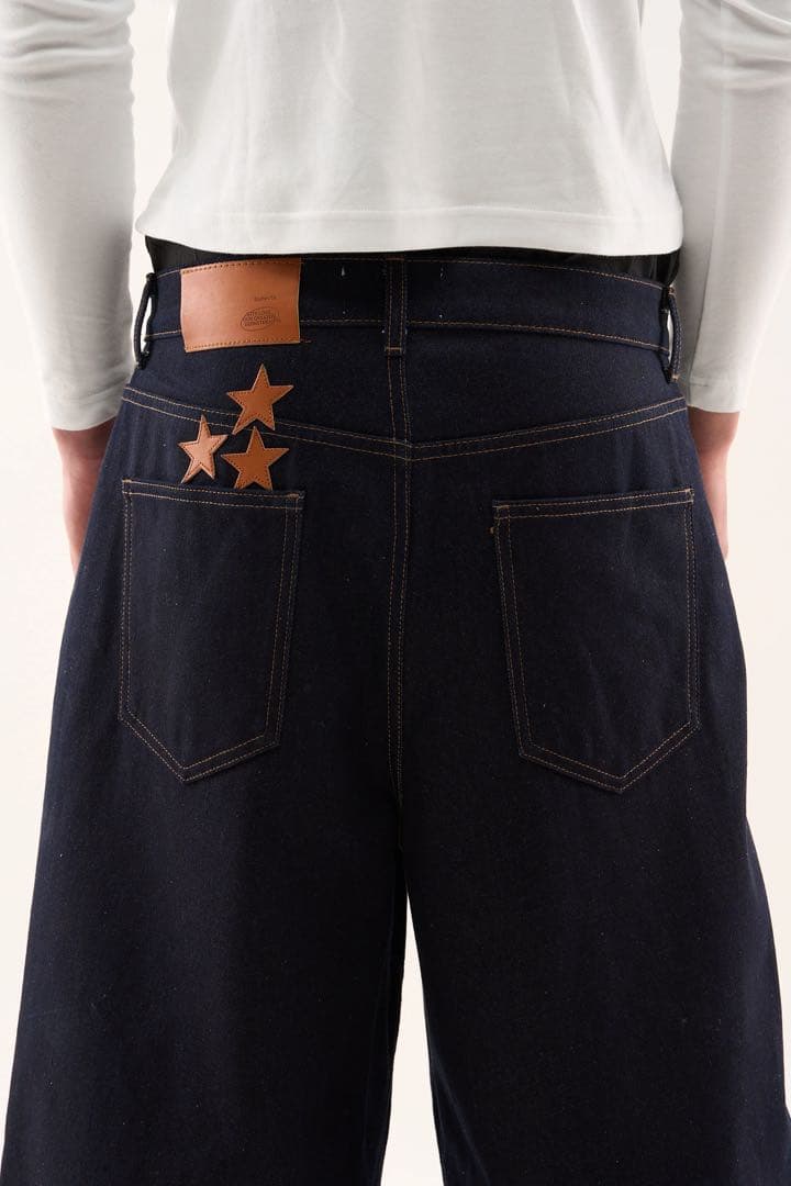 scuffers JUMBO DARK BLUE SHORTSジョーツサイズ40