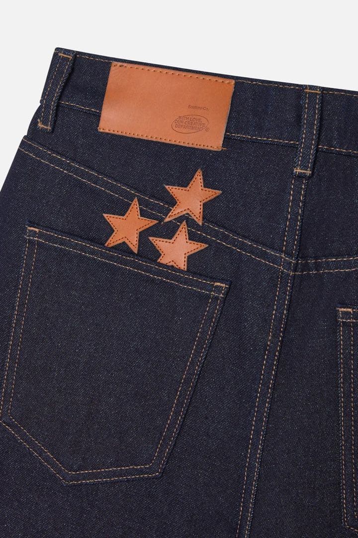 scuffers JUMBO DARK BLUE SHORTSジョーツサイズ40