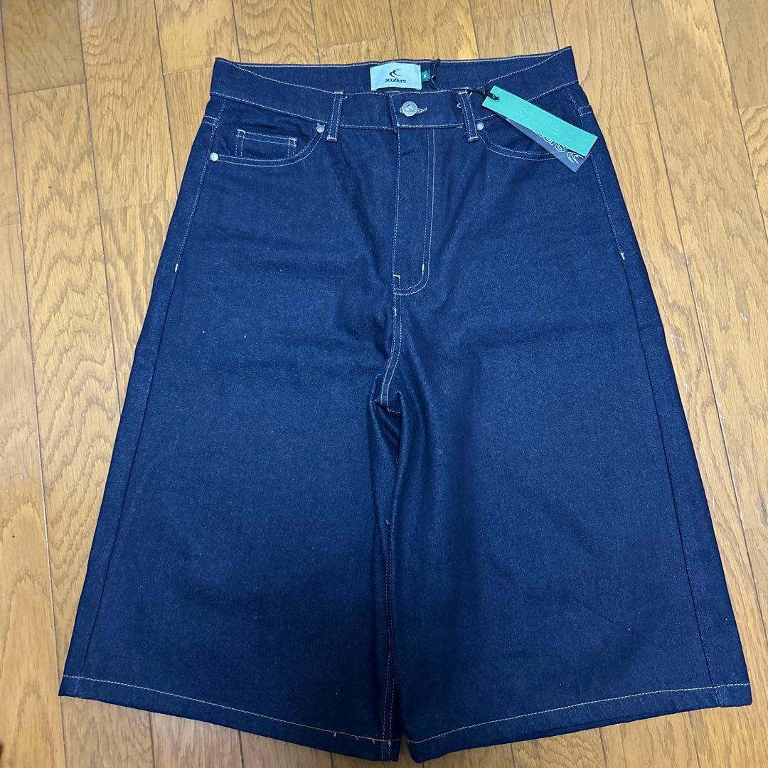 scuffers JUMBO DARK BLUE SHORTSジョーツサイズ40