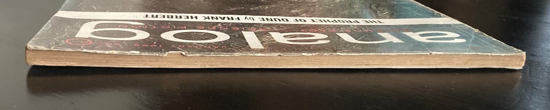 186《激レア》『雑誌 Analog（アナログ）』DUNE 初出掲載号2冊セット