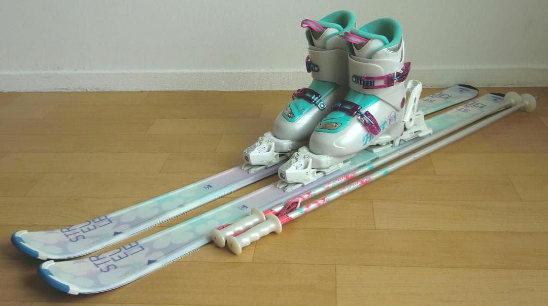 ■■送料無料■STREULE■子供用スキーセット■130/23■GRIPWALK